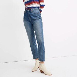 Madewell The Momjean in Downey Wash; Size 26